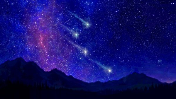 Красивое космическое небо