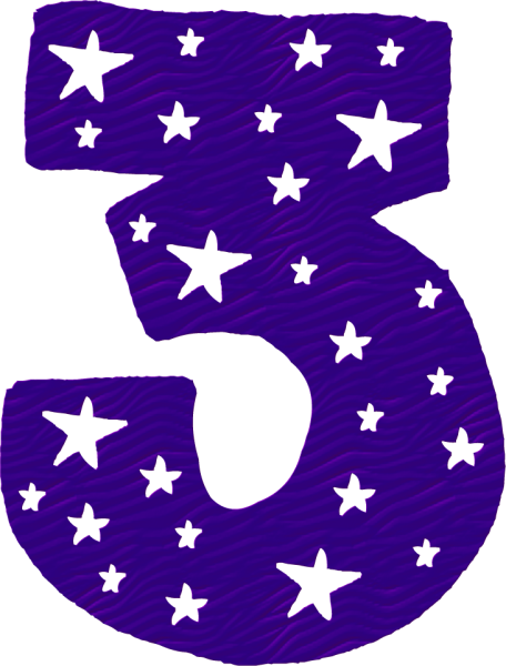 Звездочки с цифрами