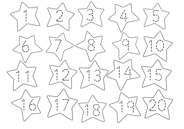 Цифра 7 раскраска для детей