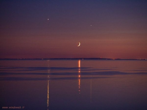 Закат на Венере