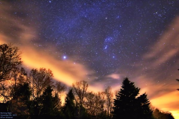 Утренняя звезда на небе