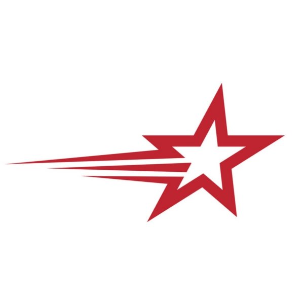 Стилизованная красная звезда