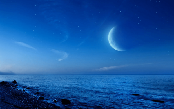 Ночь в море