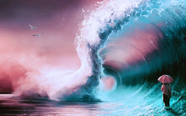 Океан ночью