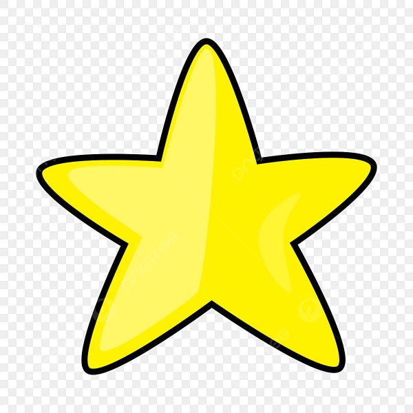 Звезда мультяшный