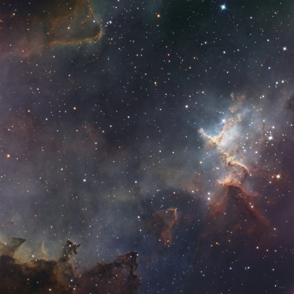 Туманность NGC 604