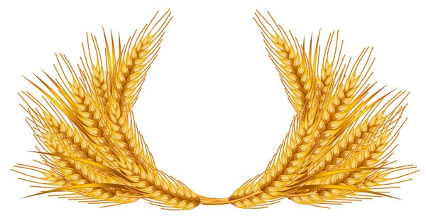 Герб с колосьями пшеницы