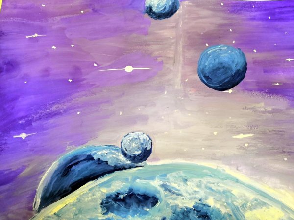 Рисунки на тему дорога к звездам