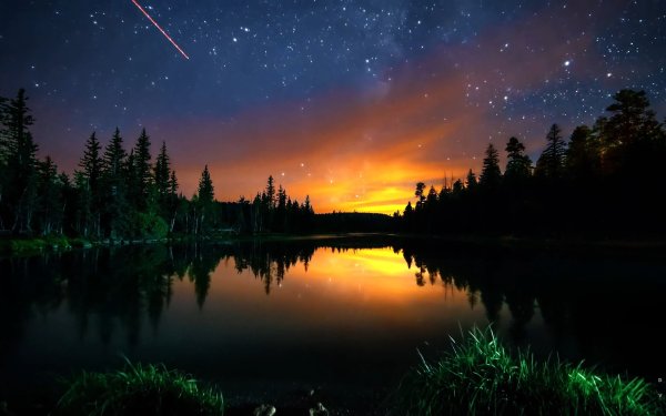 Осеннее звездное небо