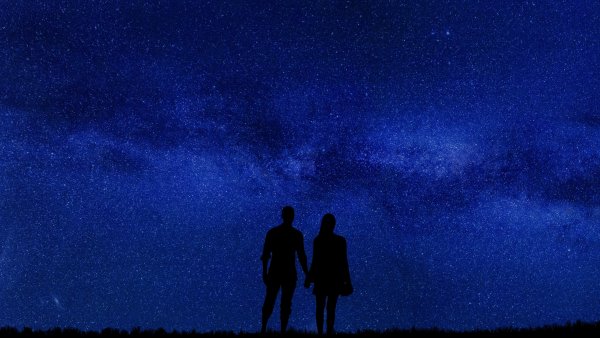 Влюбленные под звездами