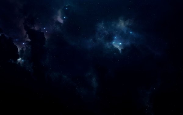 Черный космос 4к