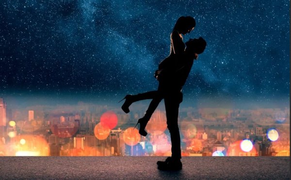 Ночной город романтика