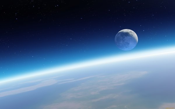 Голубая Планета в космосе