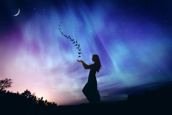 Девочка и звезды