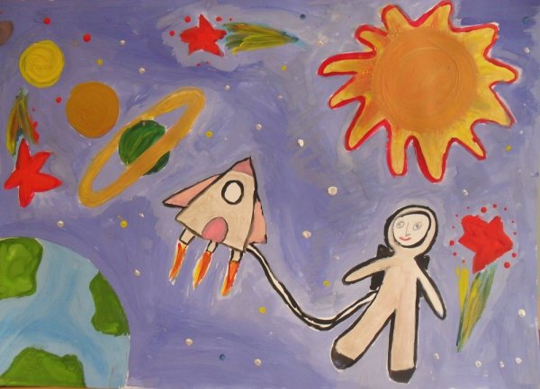 Полет в космос для детей