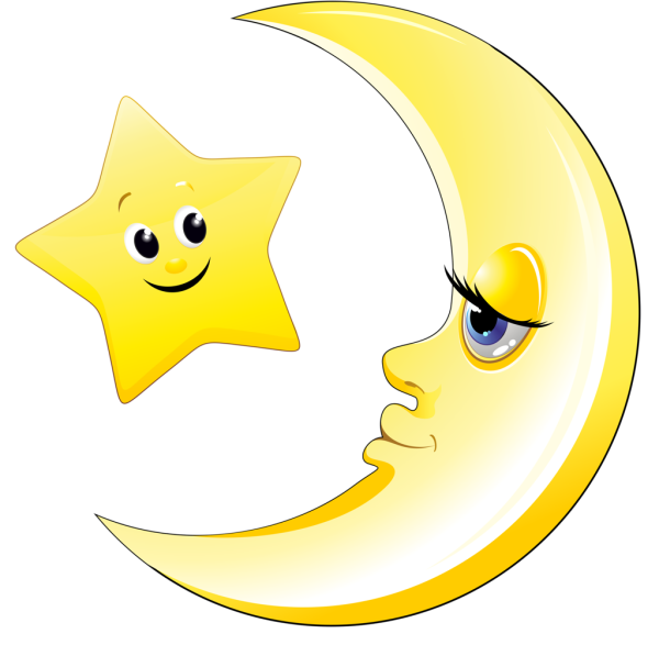 Месяц и звезды