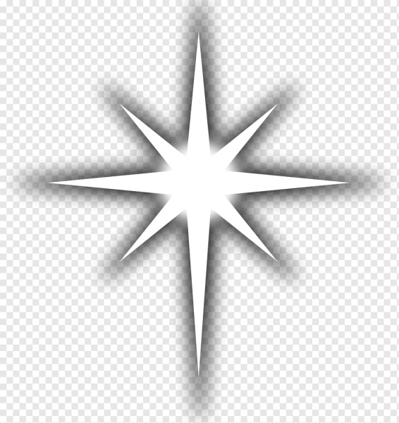 Восьмиконечная Вифлеемская белая звезда