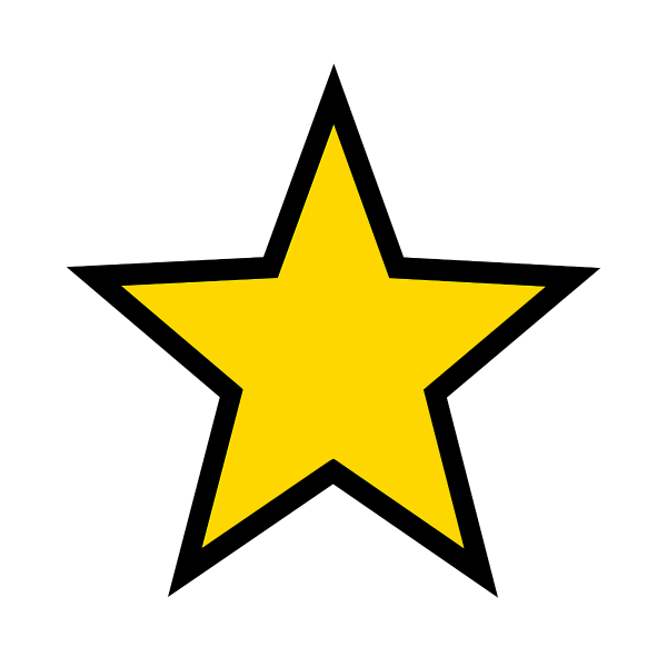Желтые звездочки