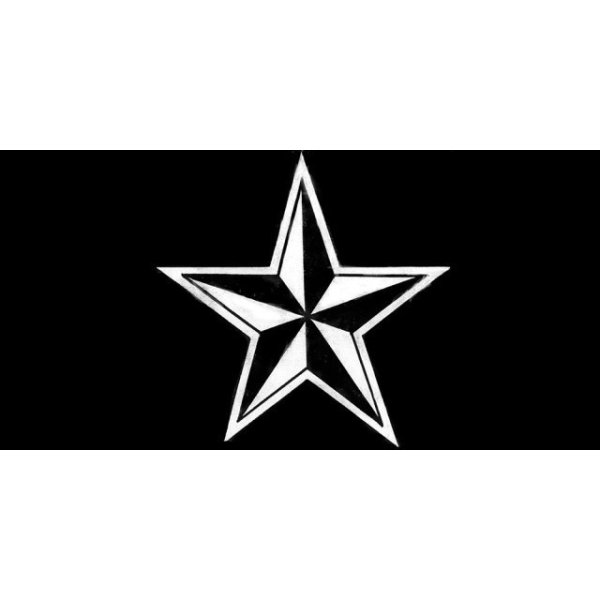 Звезда для гравировки на памятник