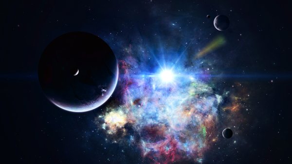 Космос звезды планеты Вселенная