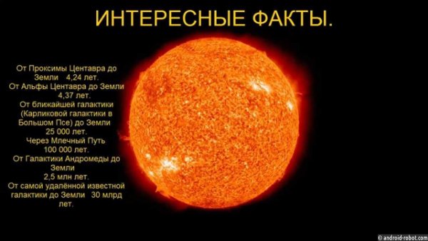 Оближайшие к солнце звезды