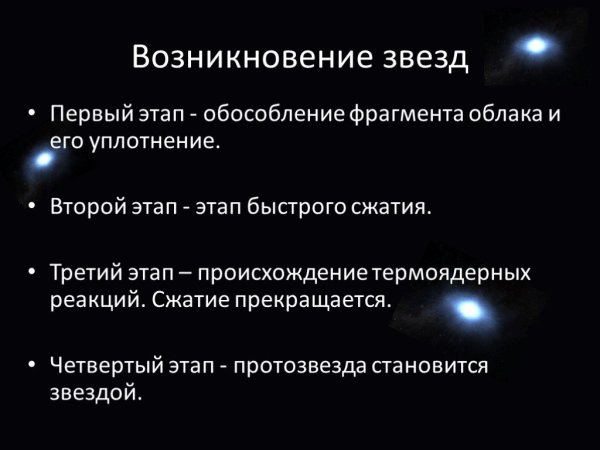 Эволюция звезд презентация