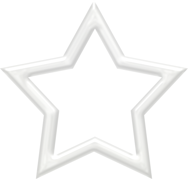 Серые звезды на белом фоне