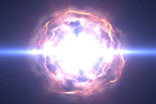 Взрыв звезды Бетельгейзе