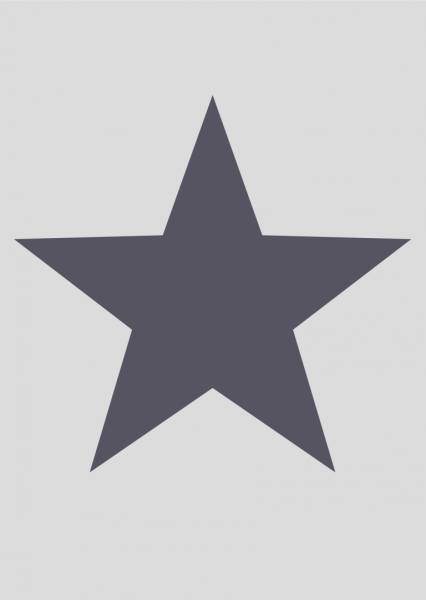 Значок серой звезды