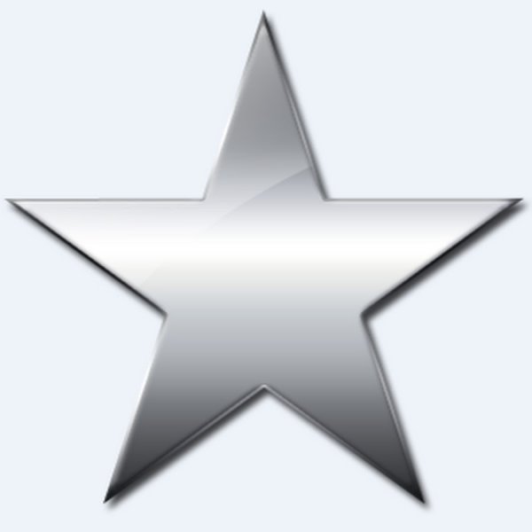 Звезда серебристая