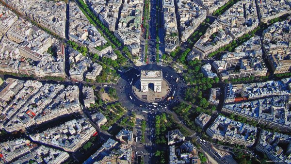 Площадь Шарль де Голль Париж