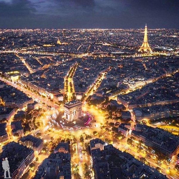 Париж планировка города