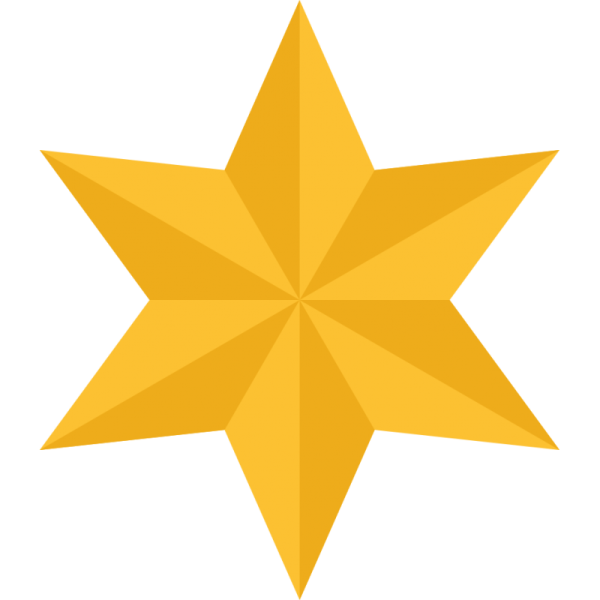 Звездочка шестиконечная