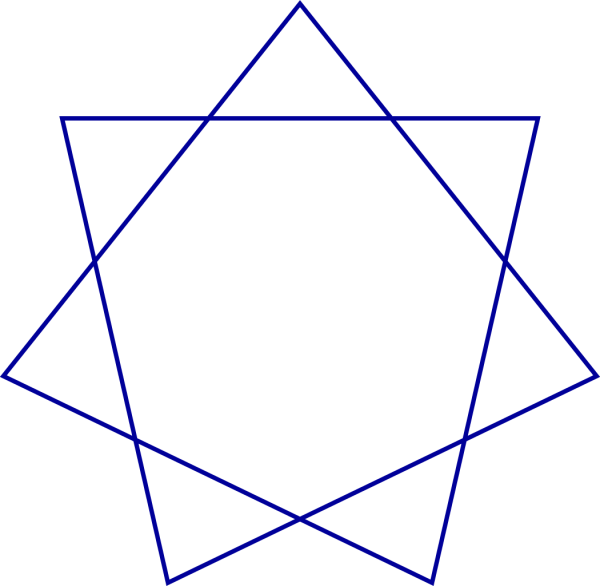 Трафарет Маген Давид