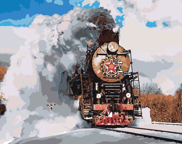 Паровоз со звездой