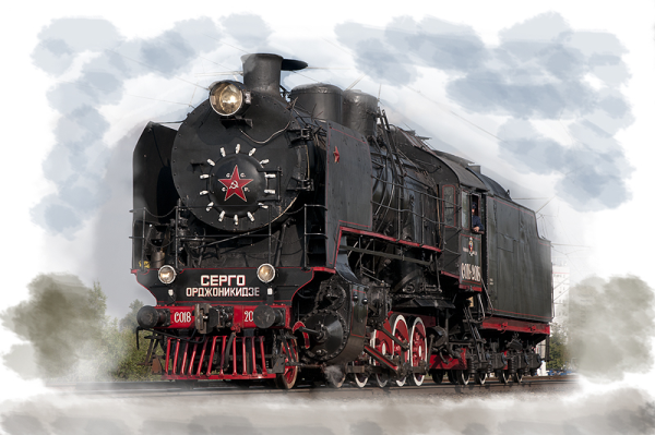 Паровоз Серго Орджоникидзе