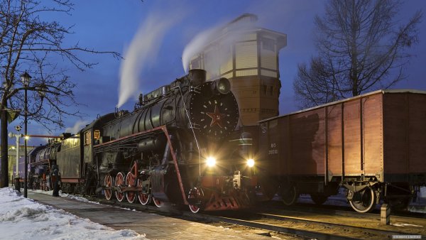 Паровоз станция Кутузово