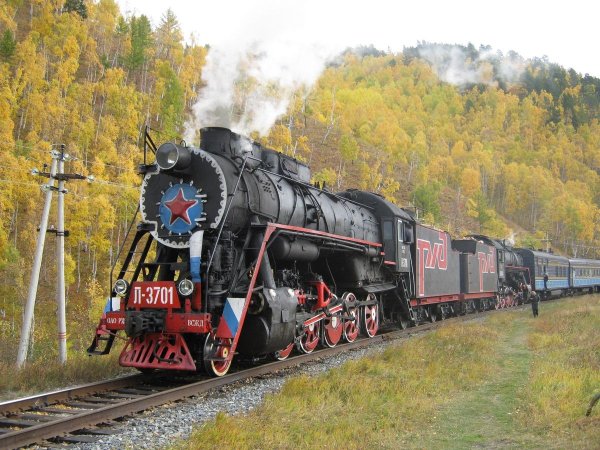 Паровоз РЖД