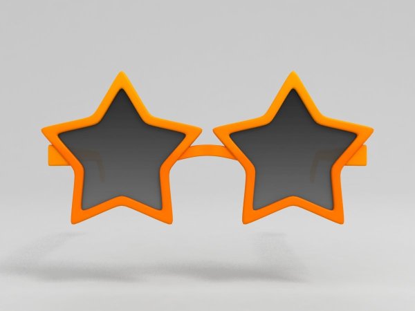 Очки звезды вектор