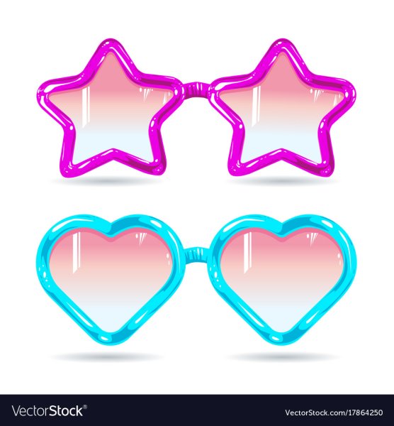 Очки в стиле диско