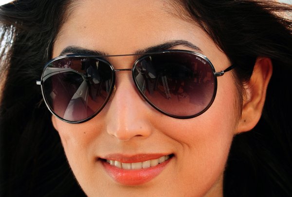 Трафарет очков