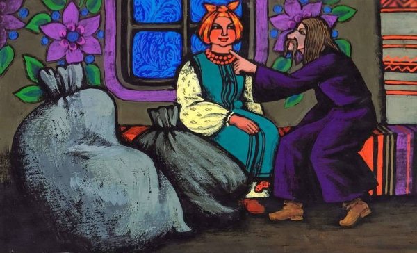 Солоха повести Гоголя ночь перед Рождеством