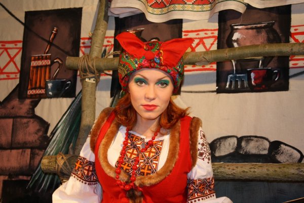 Людмила Хитяева близ Диканьки