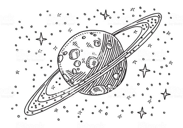 Маленькие рисуночки на тему космос