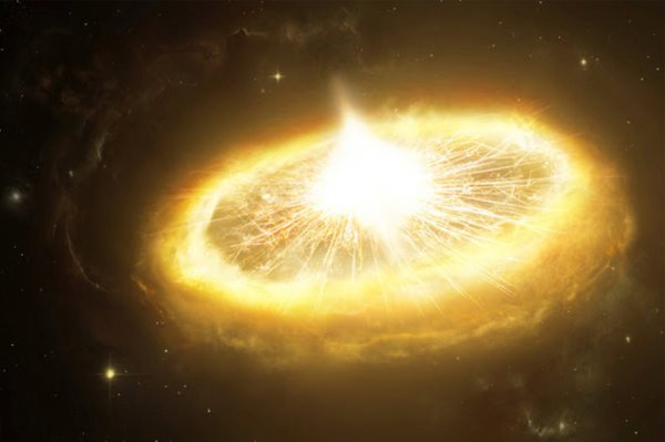 Взрыв сверхновой звезды