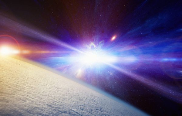 Вспышка сверхновой звезды