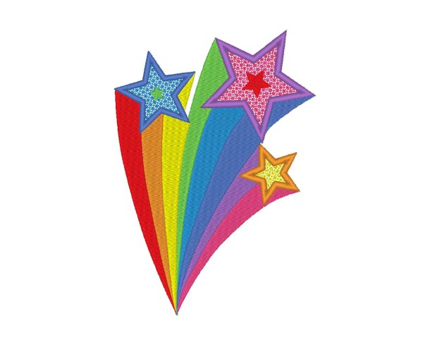 Разноцветные звезды для салюта