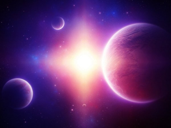 Космос звезды планеты