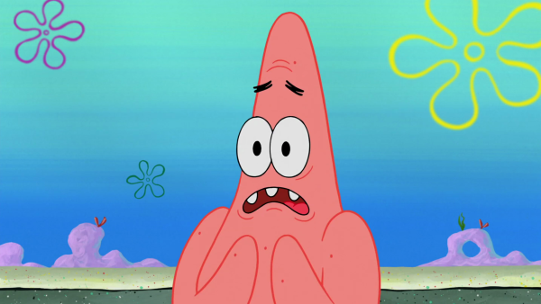 Патрик Стар из губки Боба