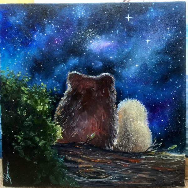 Ёжик в тумане и Медвежонок